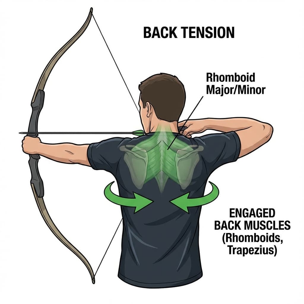Proper back tension technique